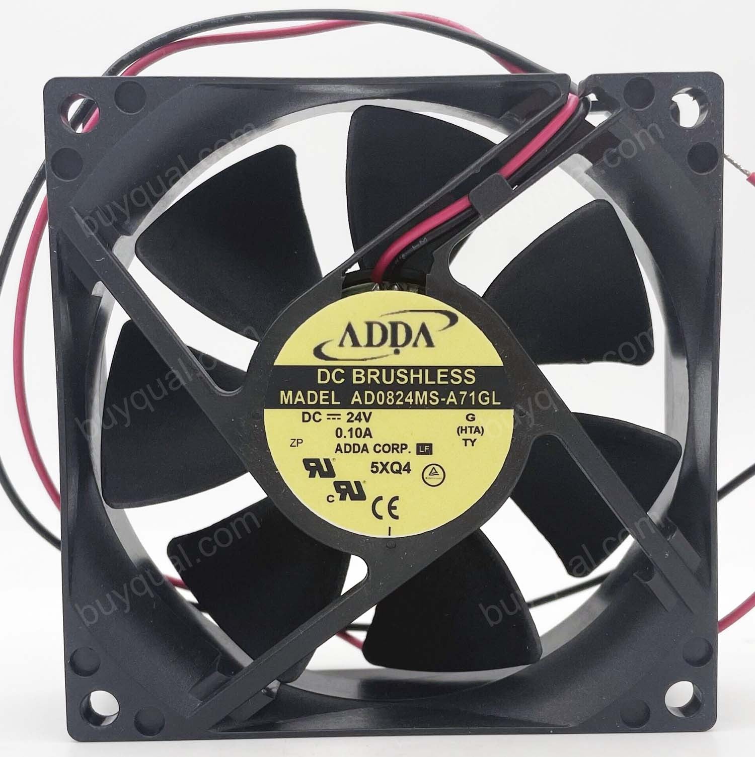 ADDA AD0824MS-A71GL 24V 0.1A 2wires Cooling Fan ADDA AD0824MS-A71GL 24V 0.1A 2wires Cooling Fan